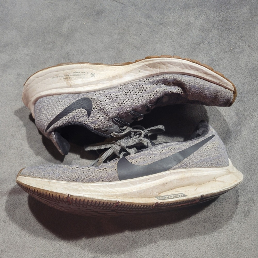 Nike Air Zoom Pegasus‎ 36 Gunsmoke Grey Running Shoes AQ2203-003 Mens 10.5